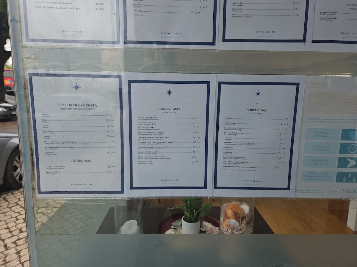 Menu Restaurante Terraço De Belém-4
