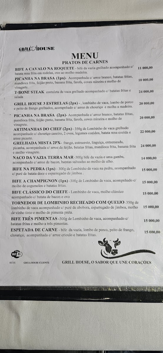 Menu Restaurante The Grill House-2