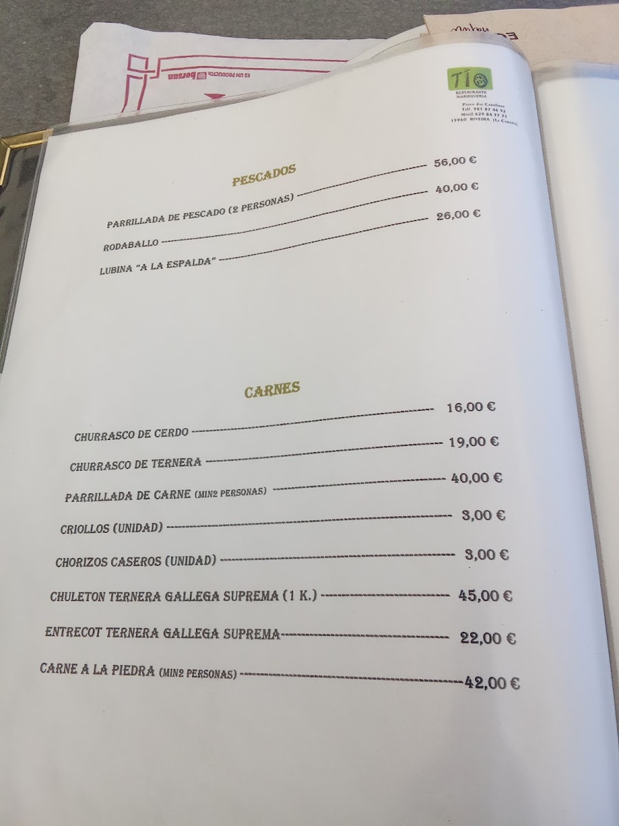 Menu Restaurante Tío Pepe-4