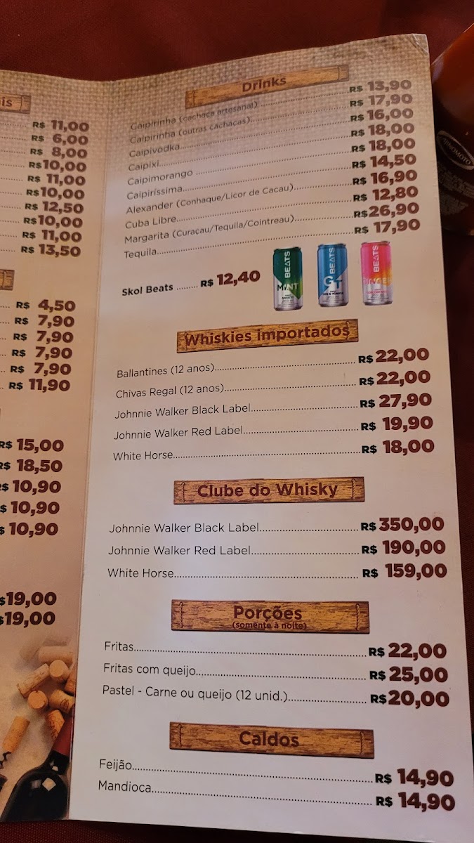 Menu Restaurante Tradição Da Roça-10