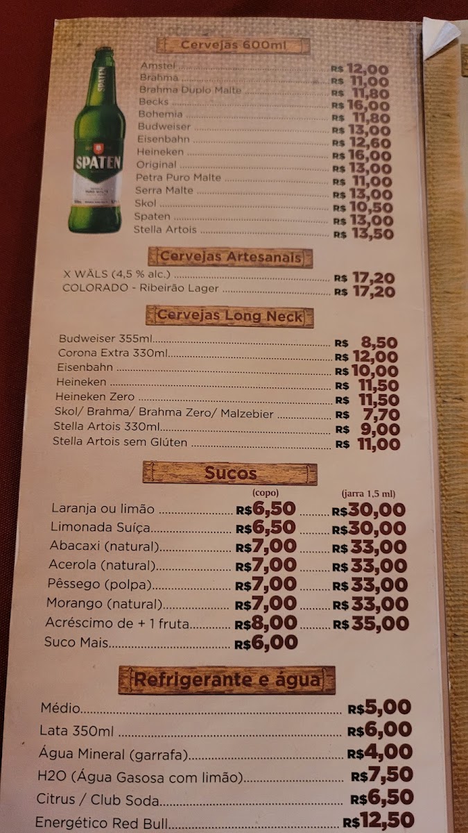 Menu Restaurante Tradição Da Roça-5