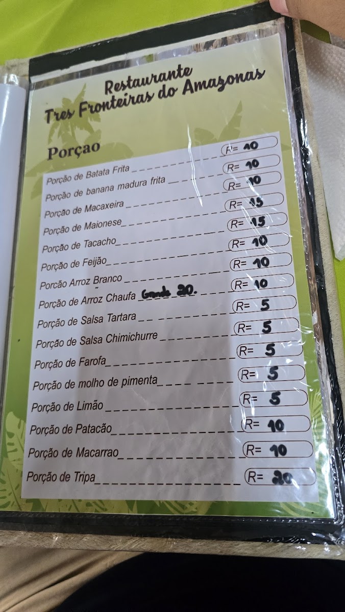 Menu Restaurante Tres Fronteiras-3
