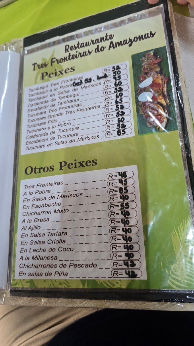 Menu Restaurante Tres Fronteiras-5