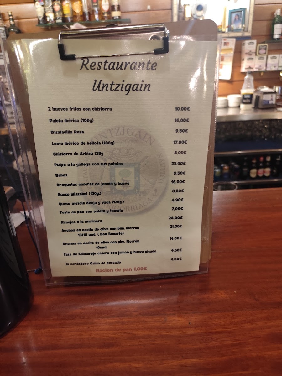 Menu Restaurante Untzigain-5
