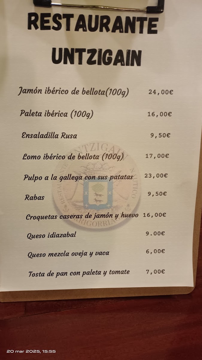 Menu Restaurante Untzigain-6