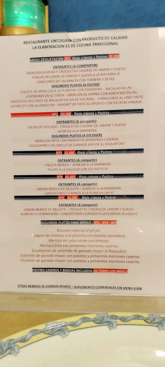 Menu Restaurante Untzigain-7