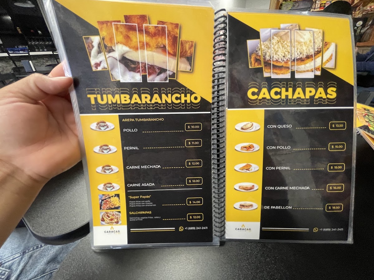 Menu Restaurante Venezolano Caracas Latín Food-10