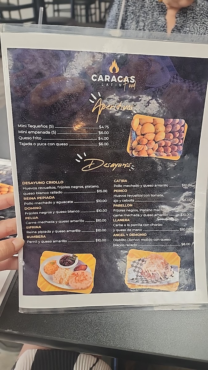 Menu Restaurante Venezolano Caracas Latín Food-5