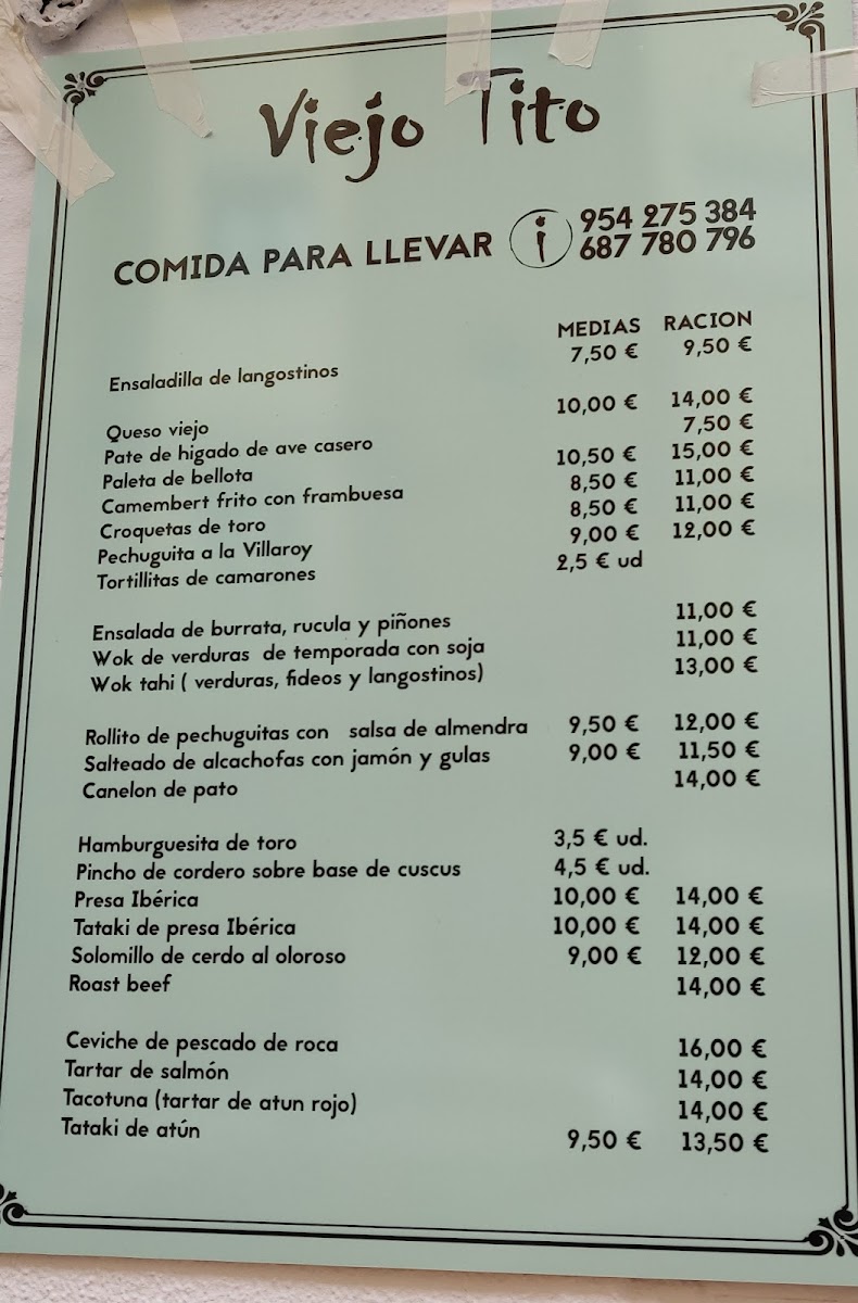 Menu Restaurante Viejo Tito-1