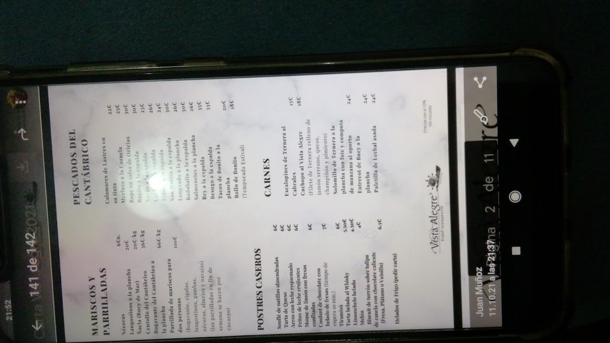 Menu Restaurante Vista Alegre-7