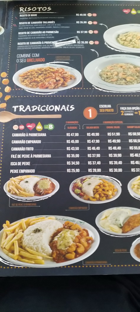 Menu Restaurante Vivenda Do Camarão-1