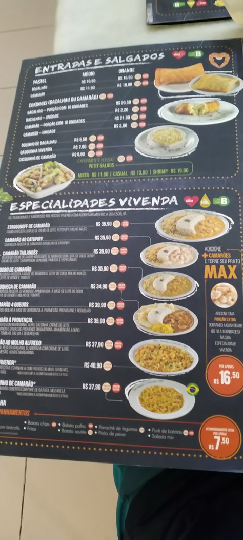 Menu Restaurante Vivenda Do Camarão-3