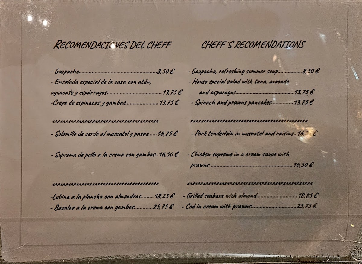 Menu Restaurante Wild Asparagus-3