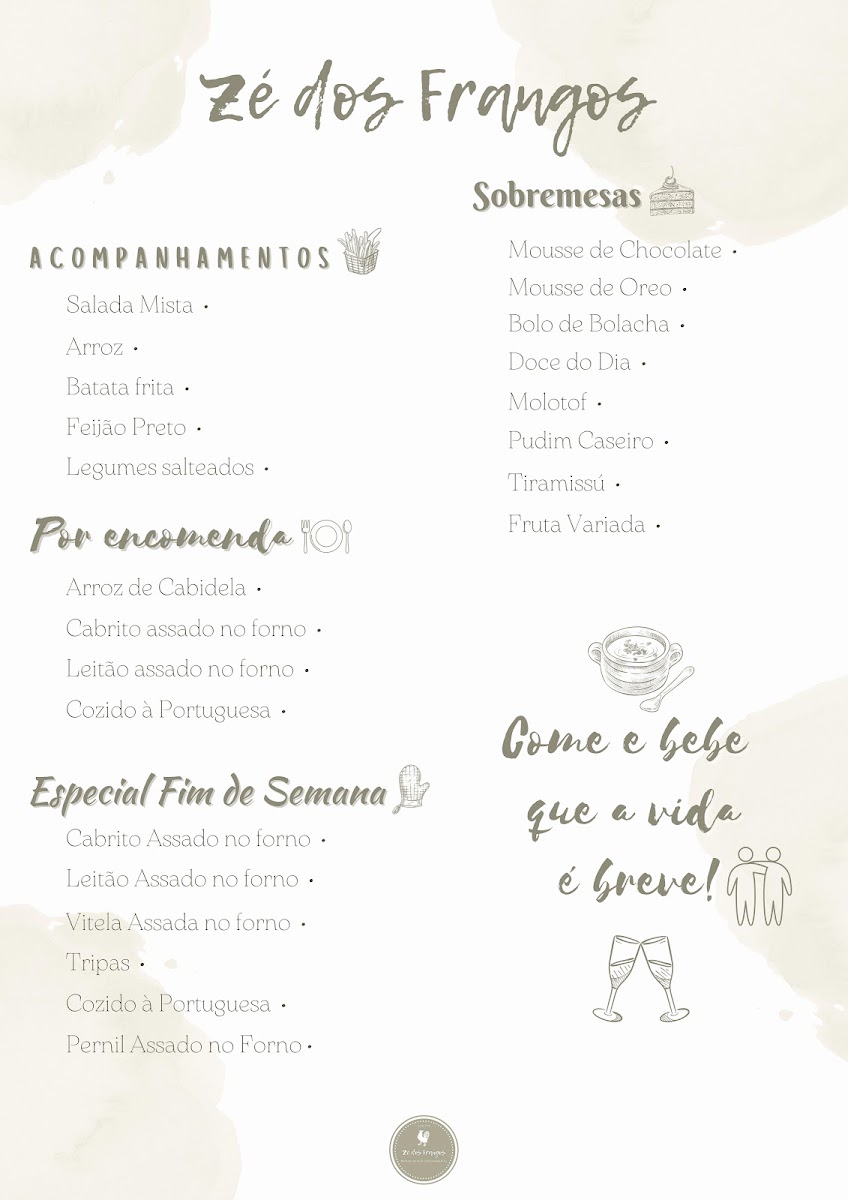 Menu Restaurante Zé Dos Frangos-2