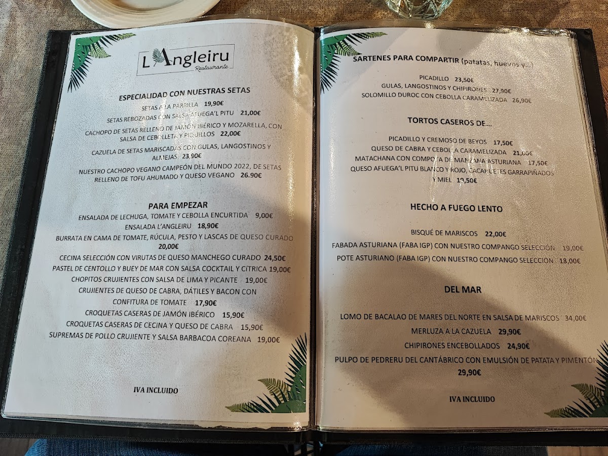 Menu Restaurantel'angleiru-5