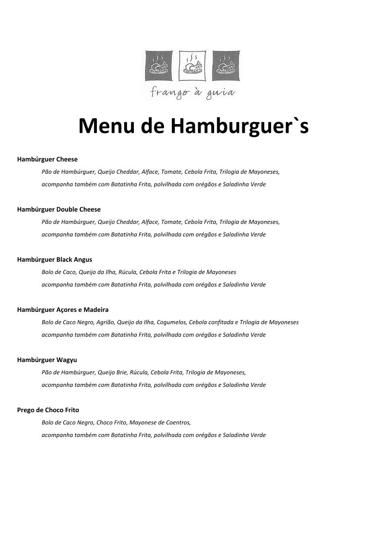 Menu Restaurants Beja | Frango À Guia Em Beja-7