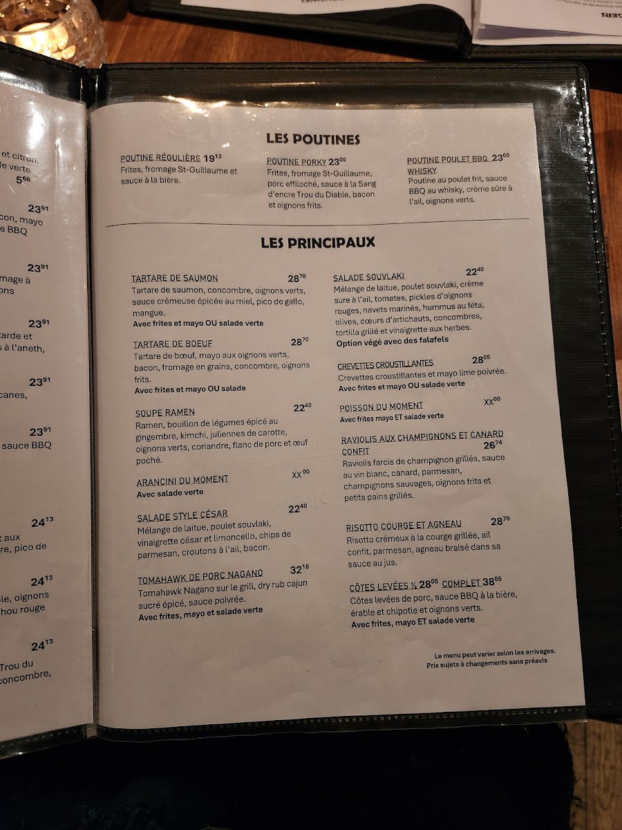 Menu Resto-Bières Le Thymbré-10