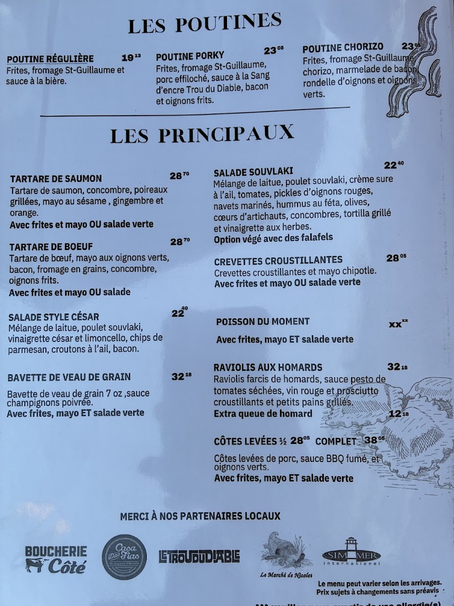 Menu Resto-Bières Le Thymbré-5