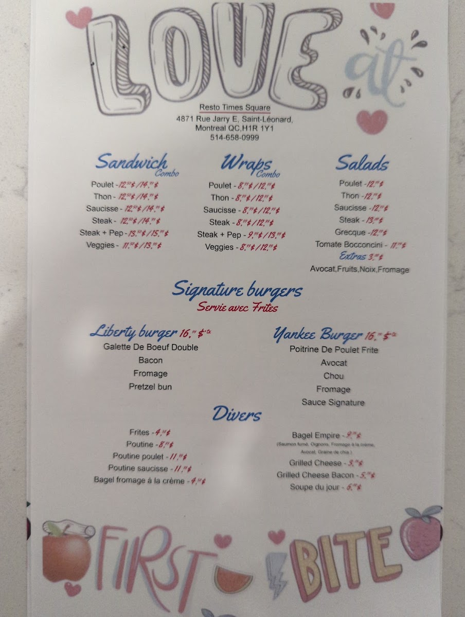 Menu Resto Café Time Square-1