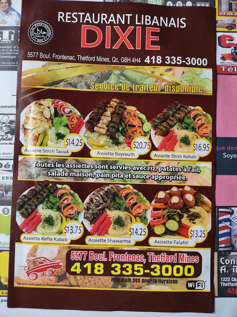Menu Resto Le Dixie-6