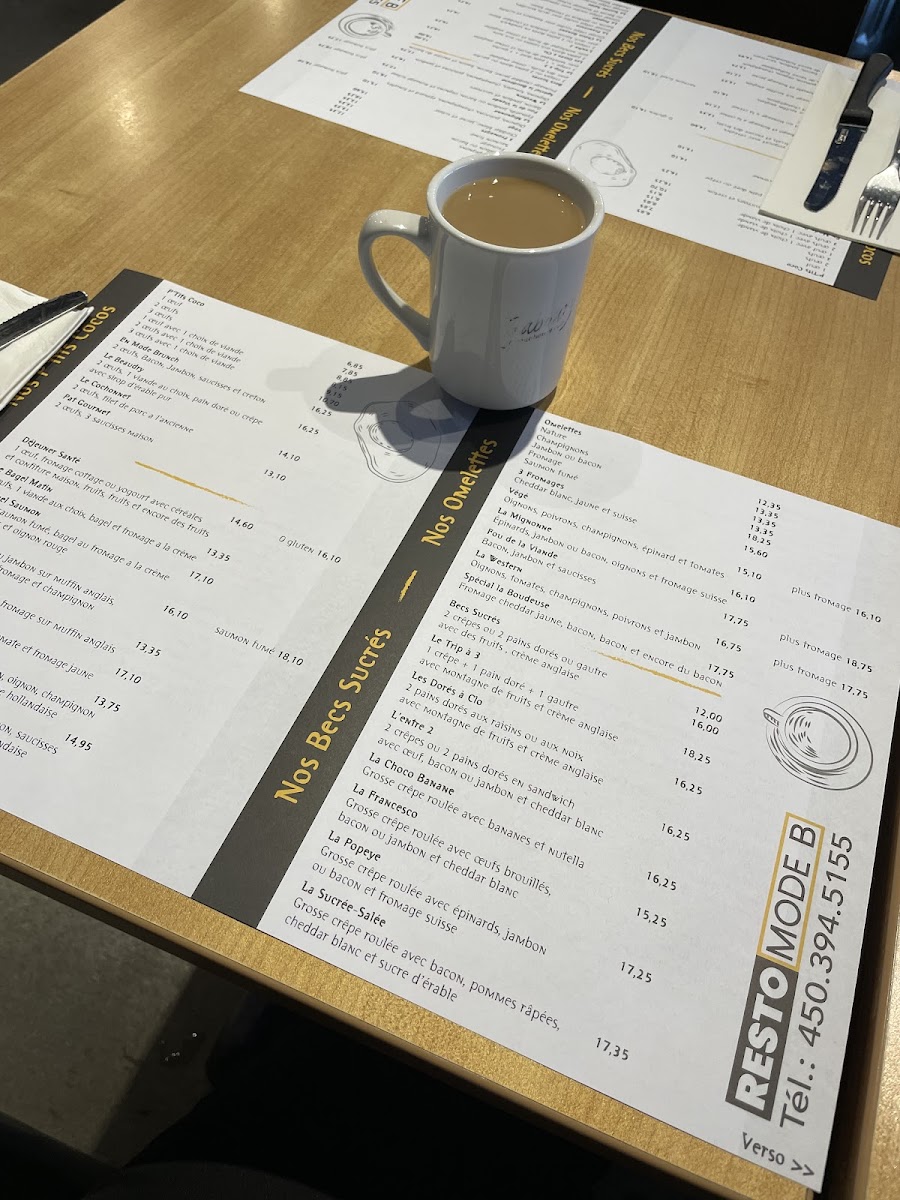 Menu Resto Mode B-3