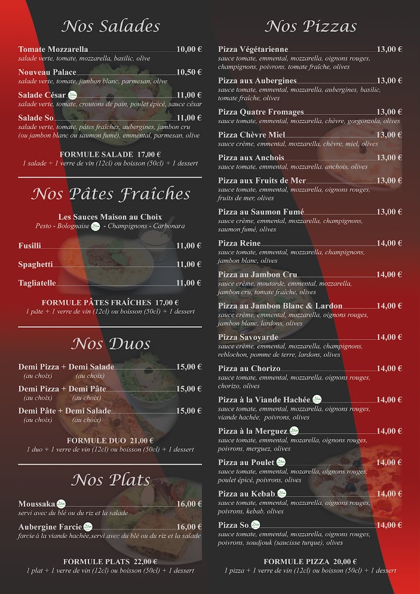 Menu Resto So-1