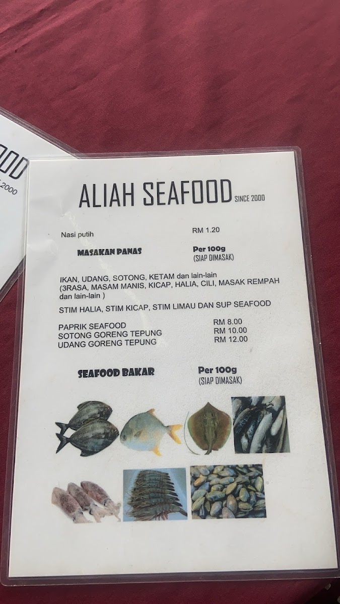 Menu Restoran Aliah-4
