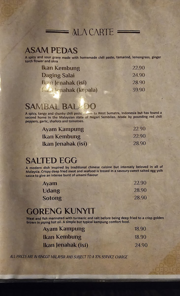 Menu Restoran Golek Golek Suasana Kampung-2
