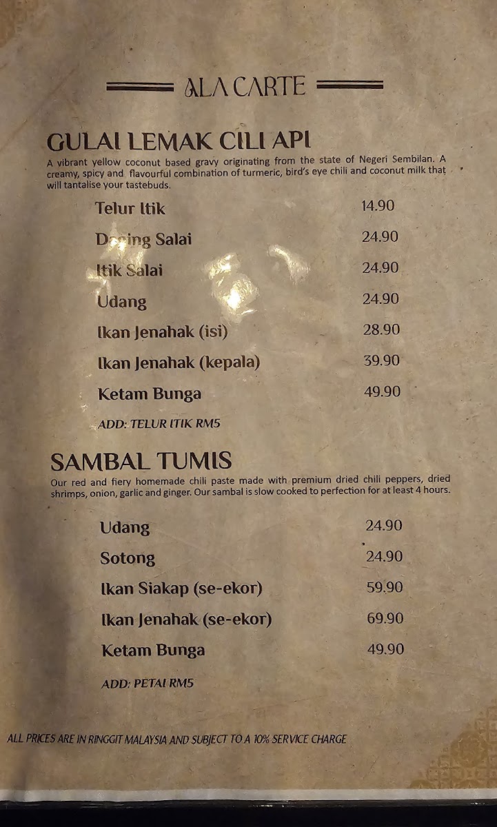Menu Restoran Golek Golek Suasana Kampung-3