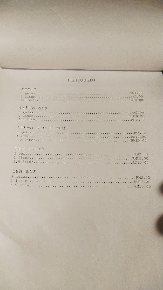 Menu Restoran Golek Golek Suasana Kampung-6