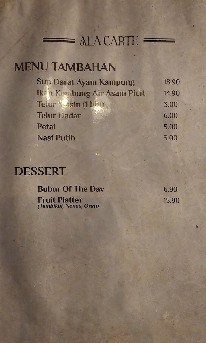 Menu Restoran Golek Golek Suasana Kampung-8