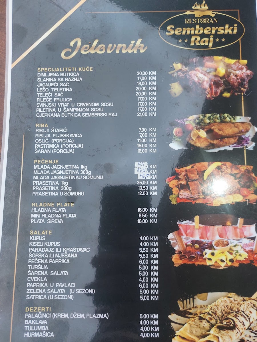 Menu Restoran I Pecenjara Semberski Raj-2
