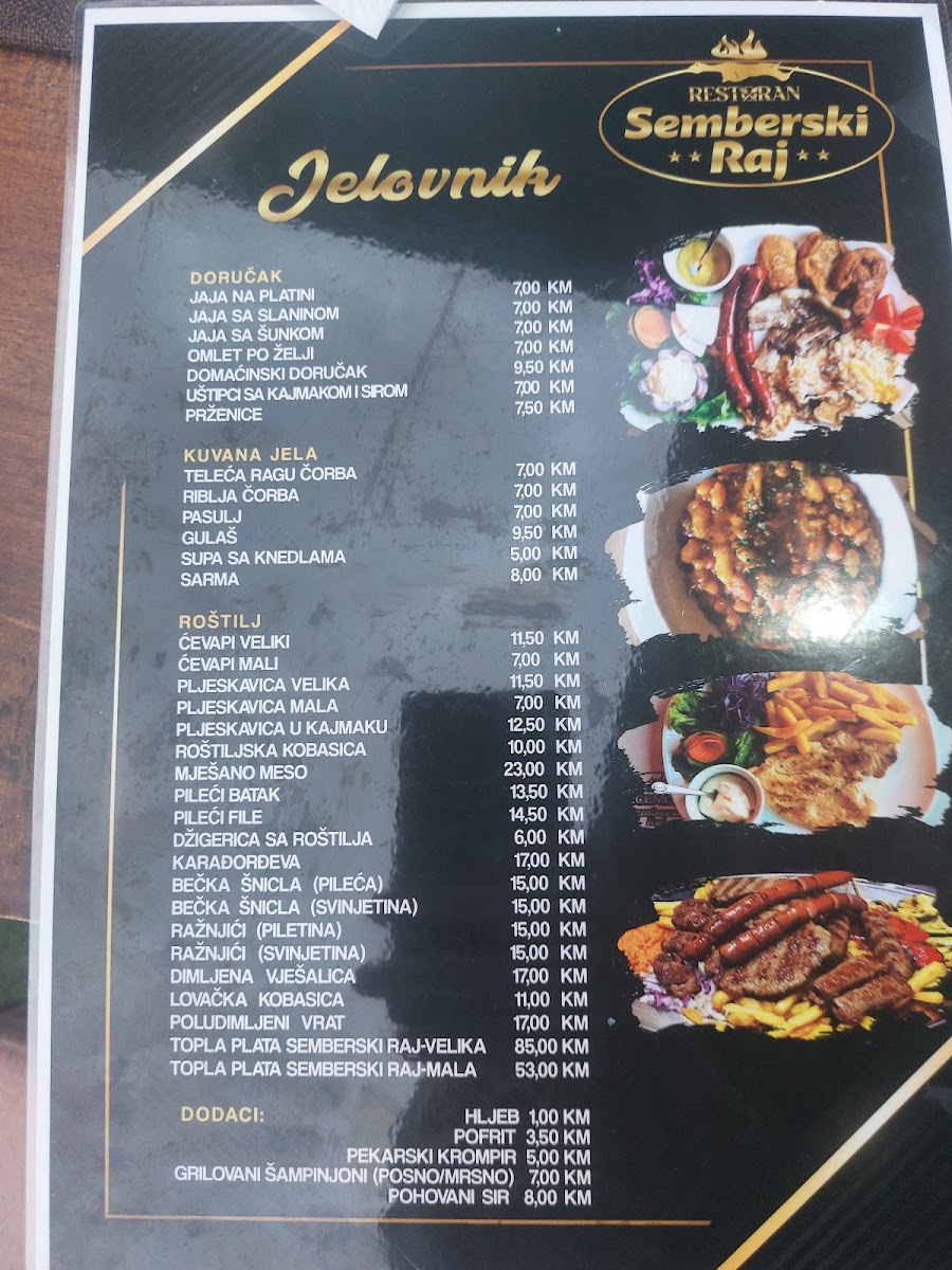 Menu Restoran I Pecenjara Semberski Raj-3