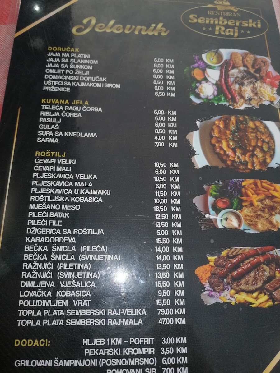 Menu Restoran I Pecenjara Semberski Raj-5