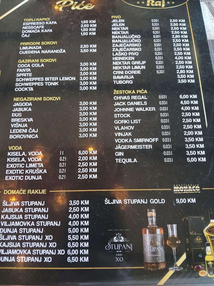 Menu Restoran I Pecenjara Semberski Raj-9