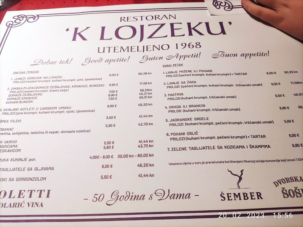 Menu Restoran K Lojzeku-6