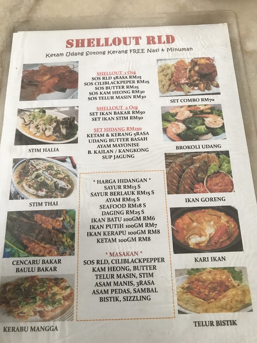 Menu Restoran Ld-1
