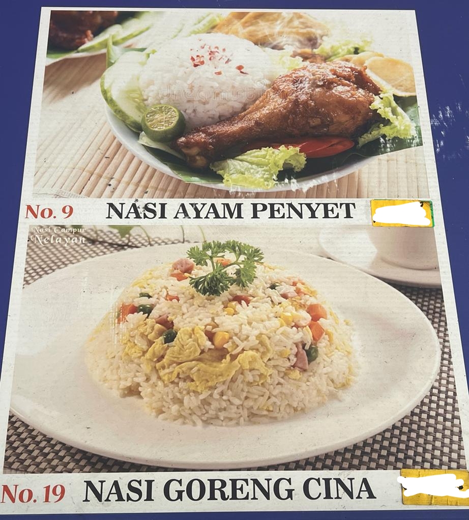Menu Restoran Pak Haji 2-9