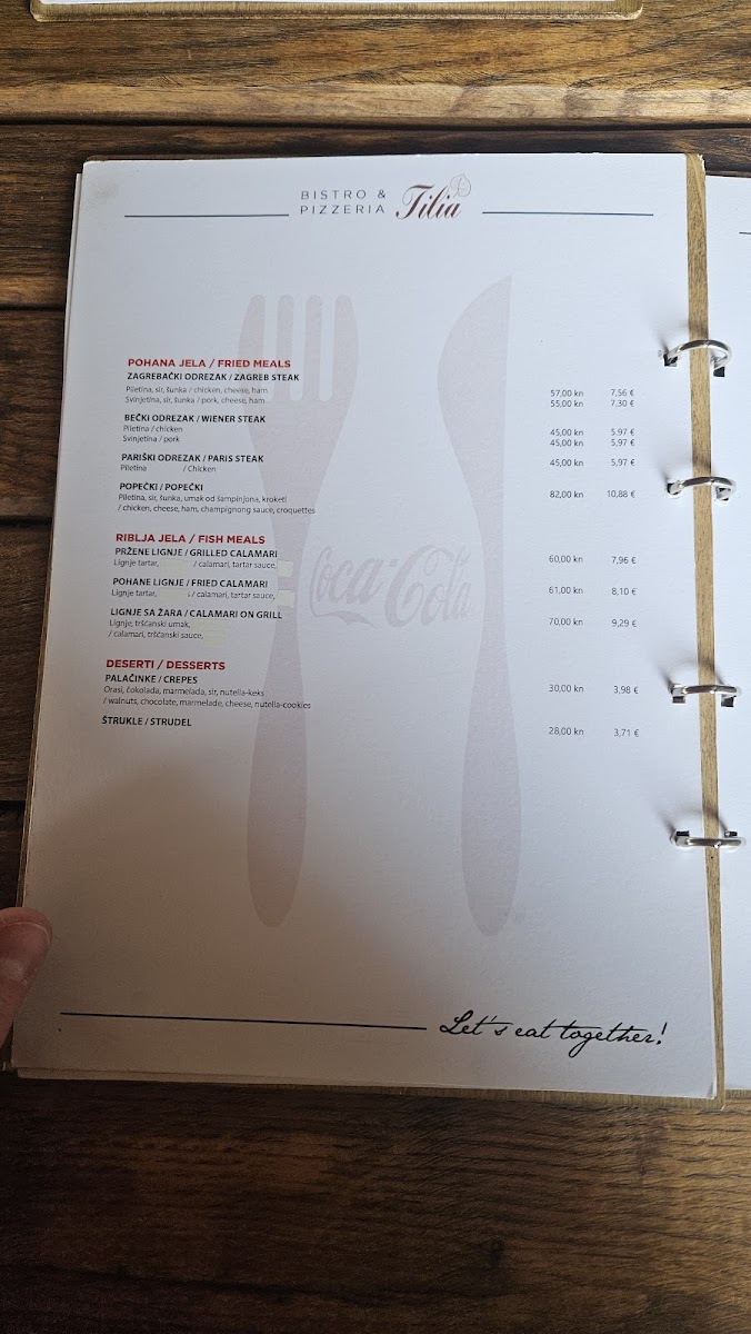 Menu Restoran Pizza&grill Tilia-3