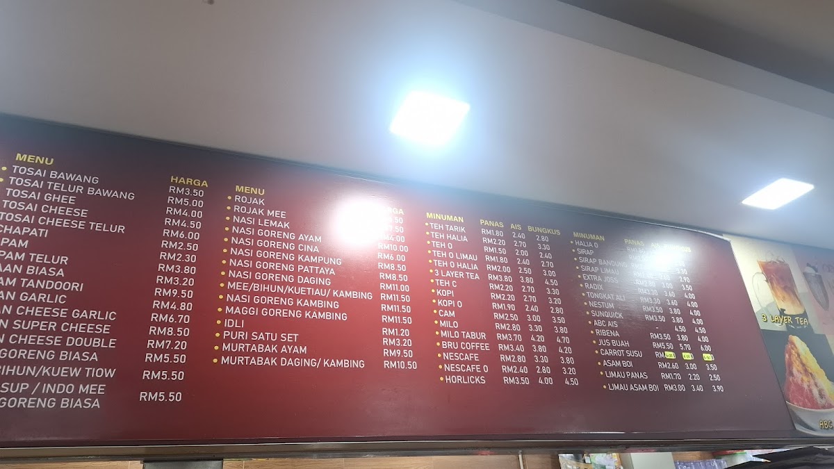Menu Restoran Rasik-2