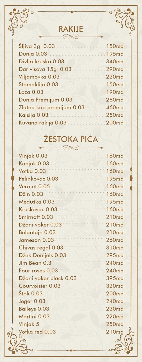 Menu Restoran Rujna Zora-2