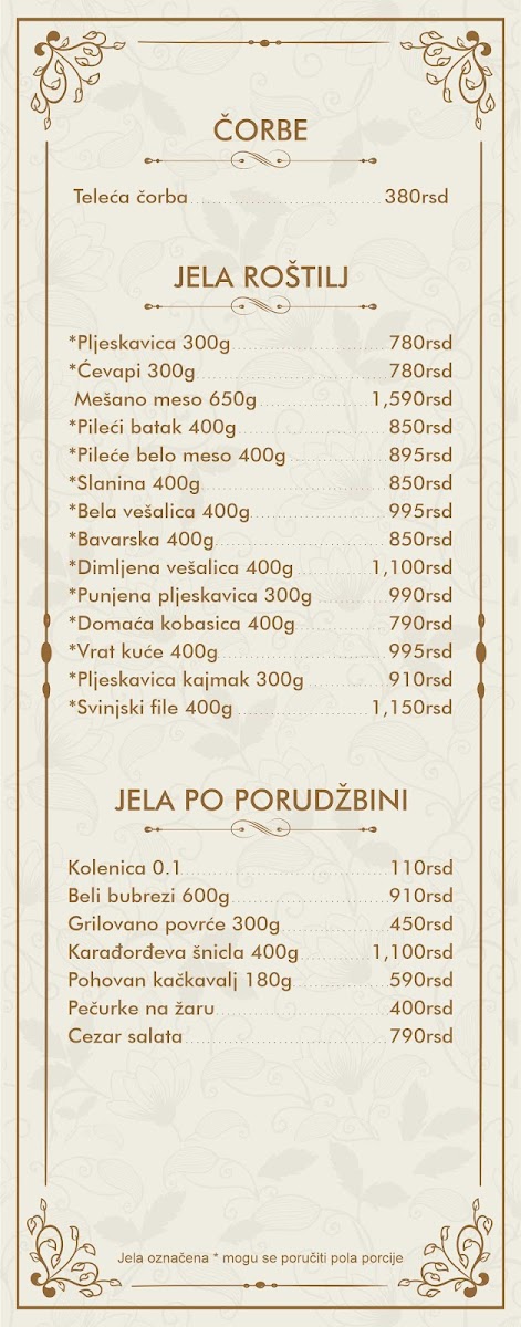 Menu Restoran Rujna Zora-4
