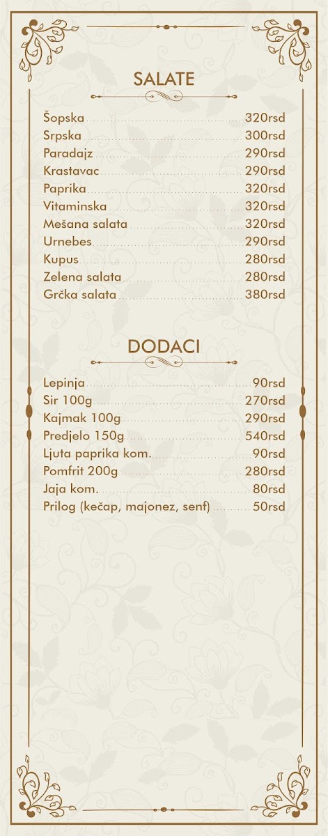 Menu Restoran Rujna Zora-5