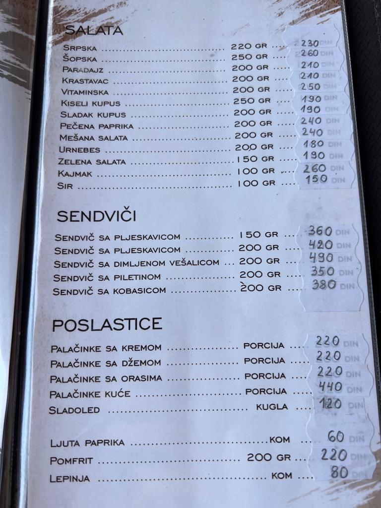 Menu Restoran Rujna Zora-8