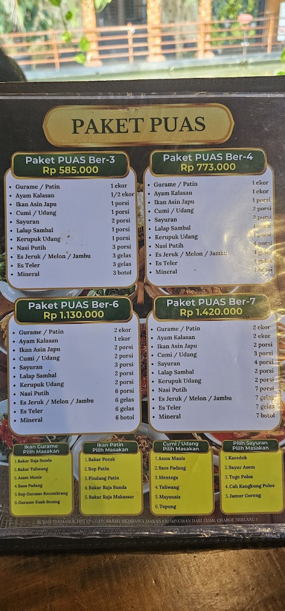 Menu Restoran Saung Wulan Tambun Bekasi-5