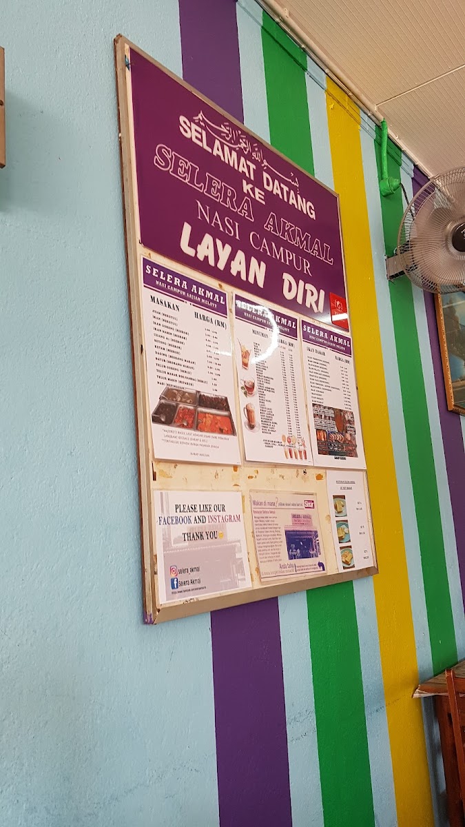 Menu Restoran Selera Akmal-4