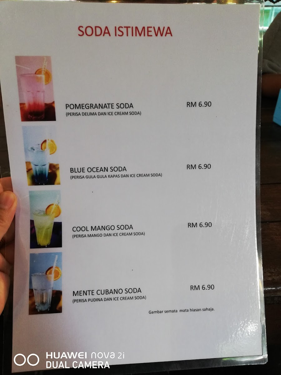 Menu Restoran Terra Pong Batu 18-8