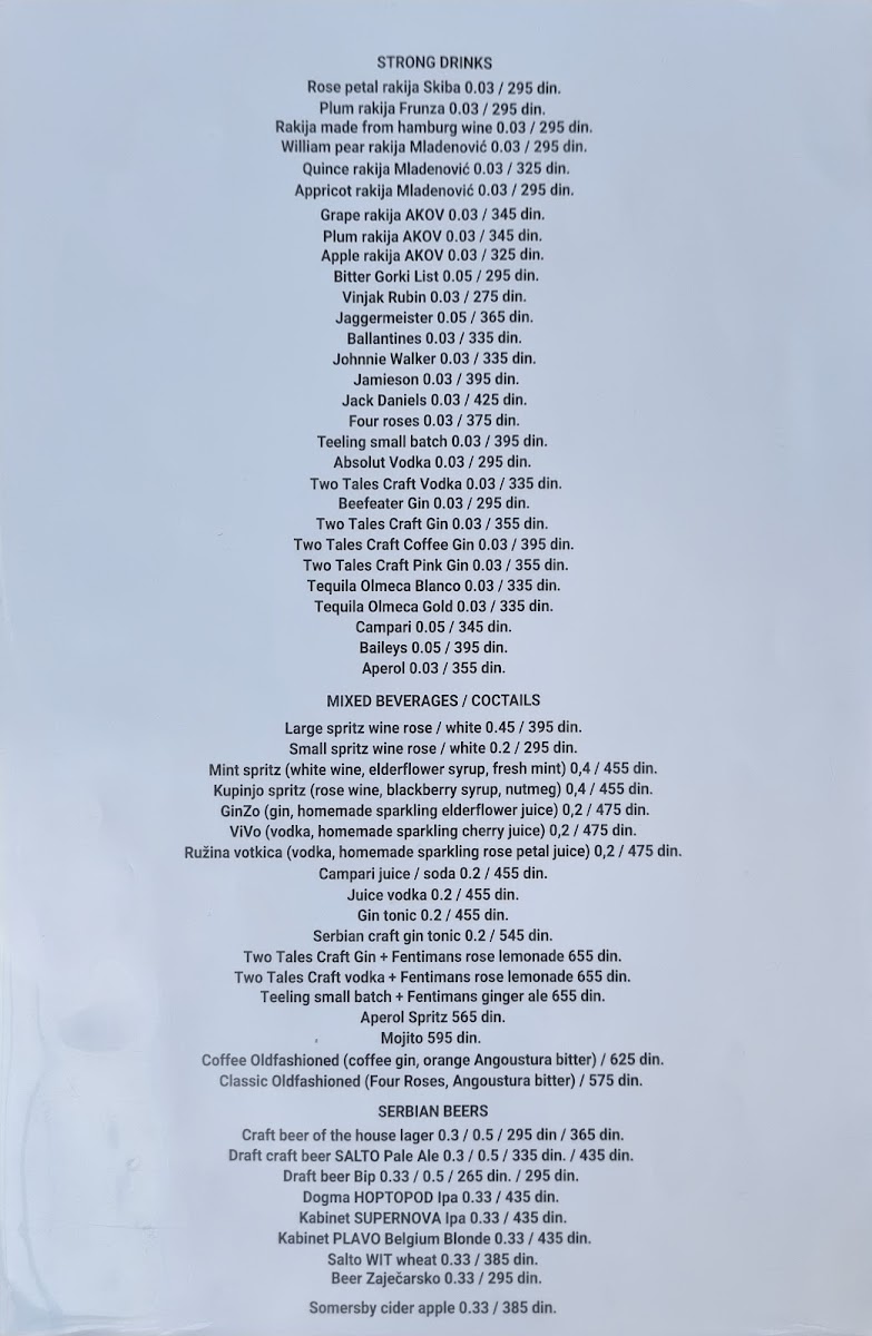 Menu Restoran Tri-10