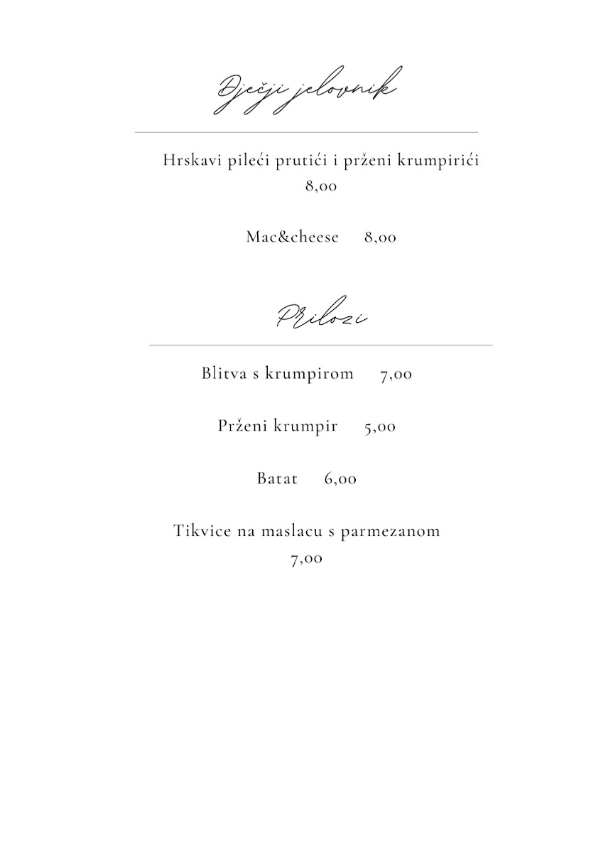Menu Restoran Zlinje - Blato 1902-5