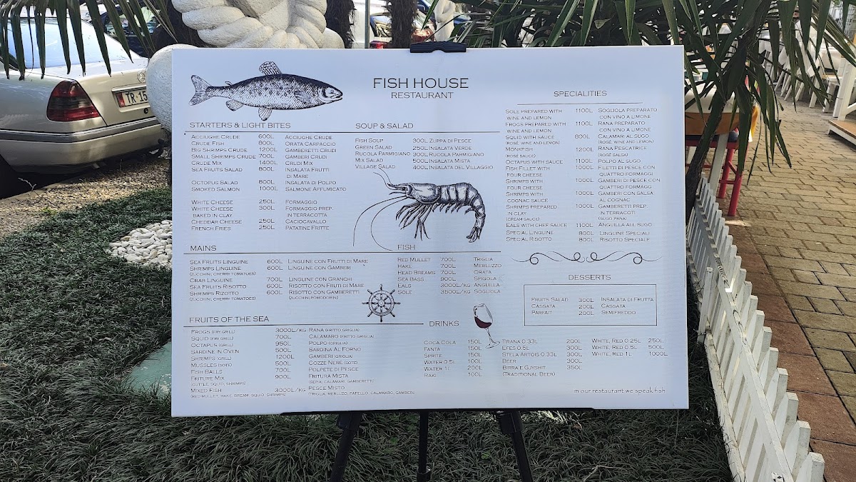 Menu Restorant 'fish House'-2